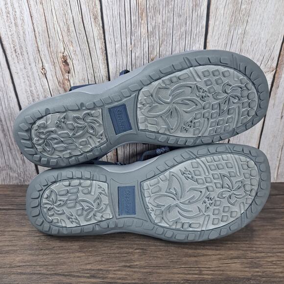 Skechers Reggae Irie Mon Blue Strappy Slingback Sandals Women's Size 10 (GUC) - Picture 7 of 8